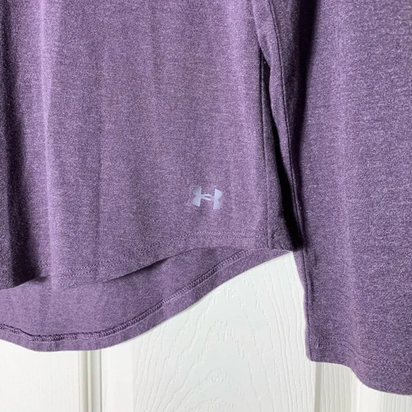 Under Armour | Women's Whisperlight Long Sleeve Pixel Purple - Picture 3 of 5